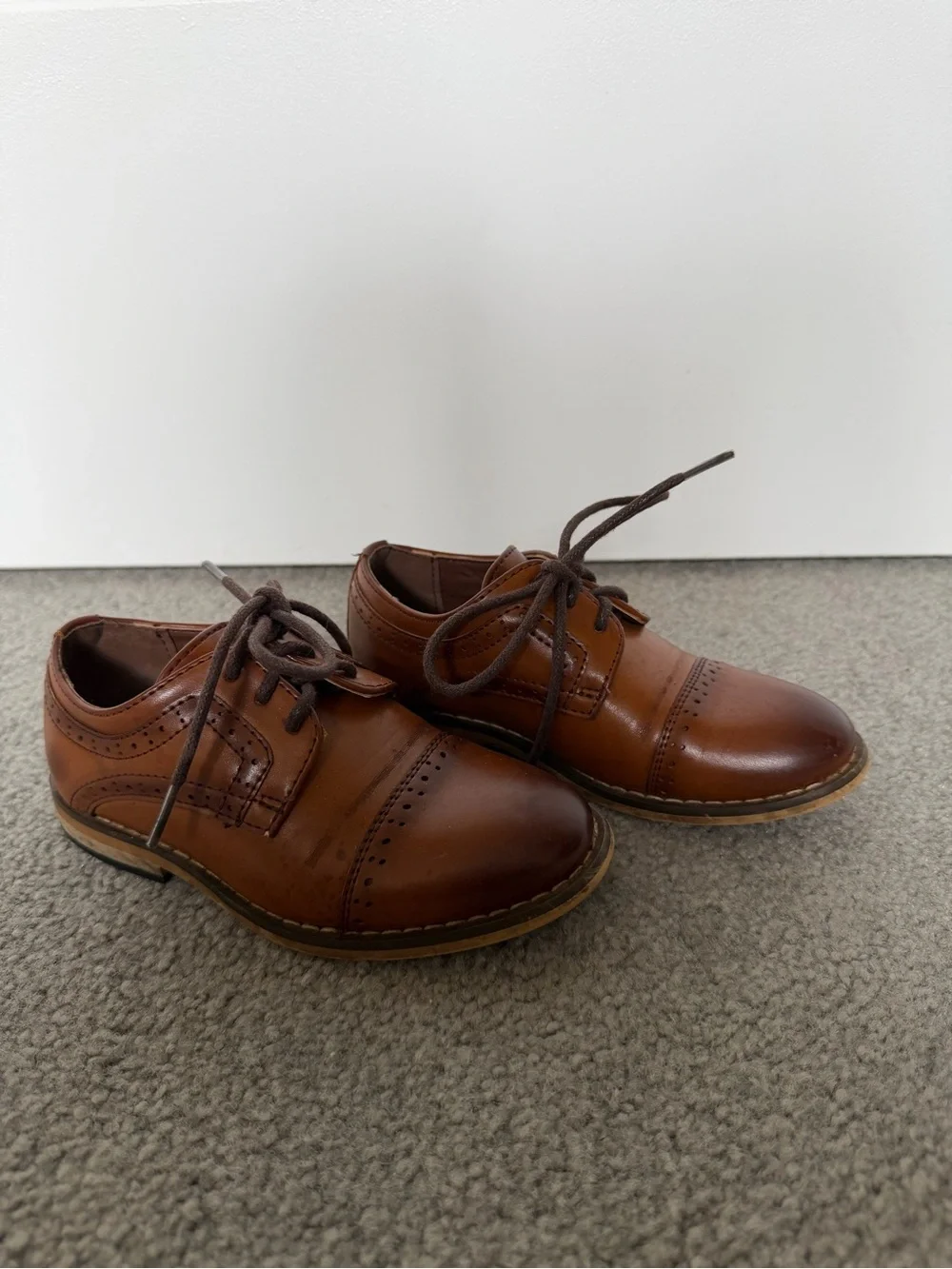 Stacy Adams Kids' Dickinson Cap Toe Oxfords - Size Toddler 7 - Medium Width